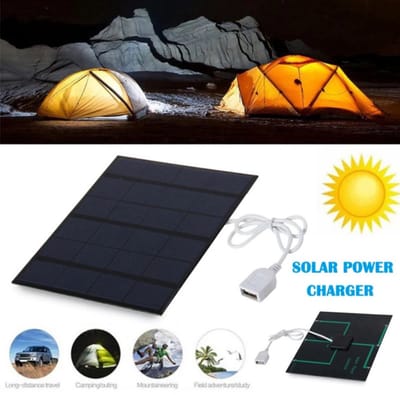 Outdoor Zonnelader Draagbare Universele Mobiele Telefoon Oplader - MP3, MP4, Kleine Ventilator voor Survival, Kamperen, Wandelen, Noodpakket, Overlevingspakket, Noodgeval Voorbereiding, Oorlog Pakket, Crisis Nood Uitrusting