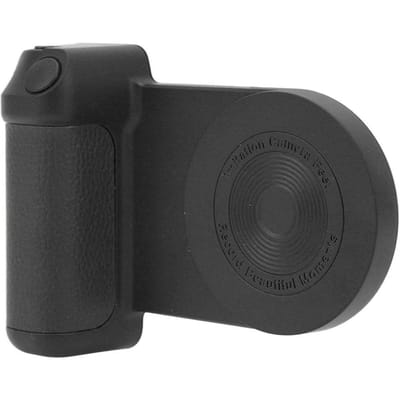 Magnetische Camera Handgreep Bluetooth Beugel Draadloze Oplader Smartphone Handgreep Houder voor Vlog Video zwart