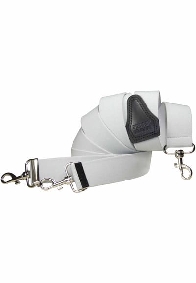 Pierre Mouton - Bretel - Volwassenen - Heren - Sterk met Haken - Lichtgrijs - 120cm - 35mm - M - L