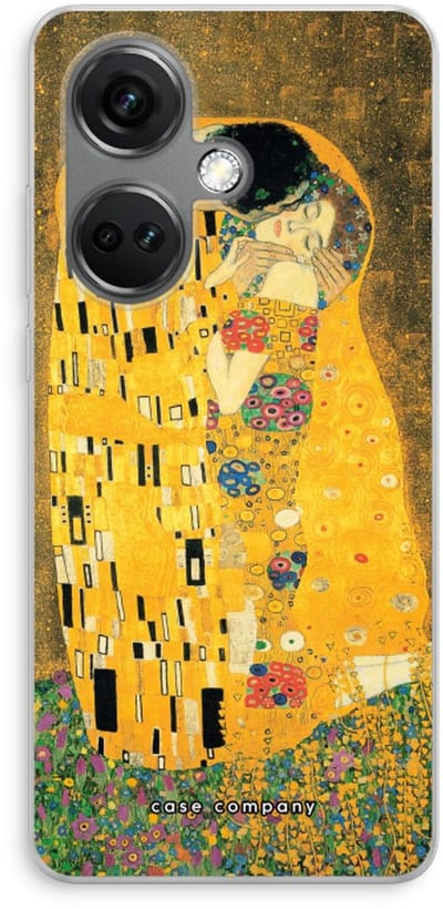 Case Company® - Hoesje geschikt voor OnePlus Nord CE 3 hoesje - Der Kuss - Soft Cover Telefoonhoesje - Bescherming aan alle Kanten en Schermrand