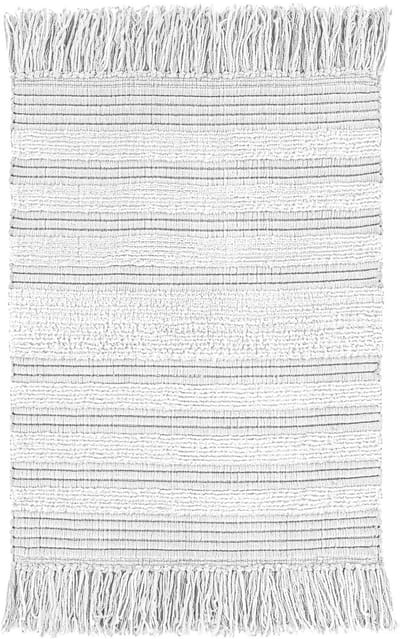 Heckettlane Badmat Nukus - Badkamermat - Bidetmat - Antislip tapijt - 60x100 cm - Wit