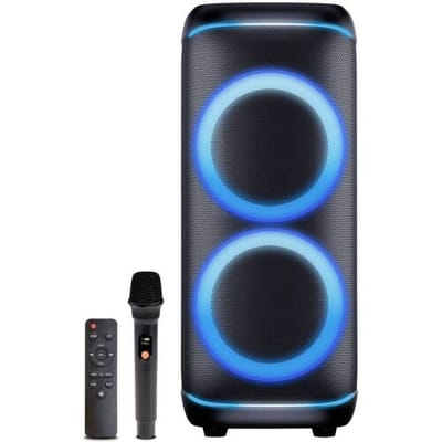 Denver Bluetooth Speaker Party Box - Discolichten - Partybox - Incl Microfoon - Luidspreker - BPS470
