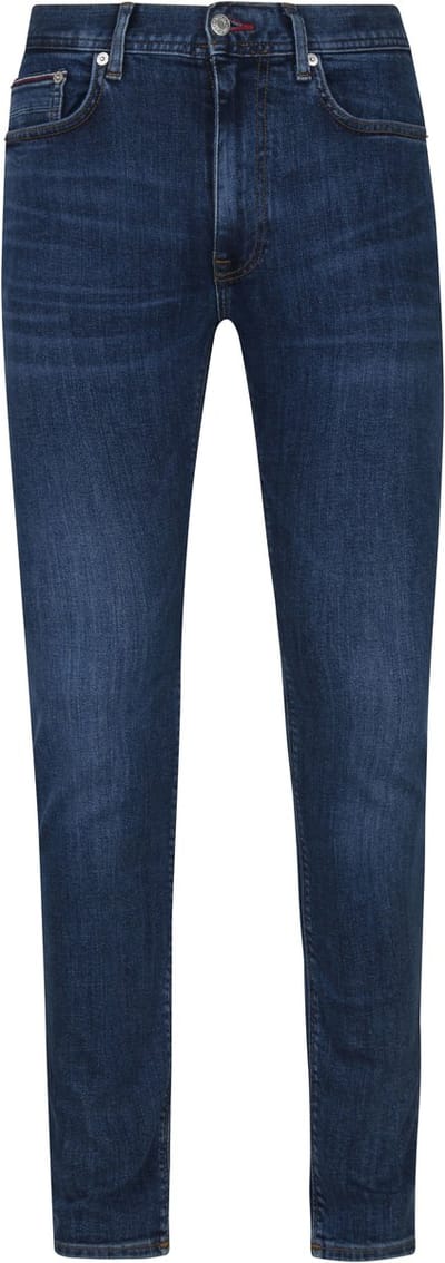 Tommy Hilfiger - Jeans Bleecker Indigo Blauw - Heren - Maat W 36 - L 34 - Modern-fit