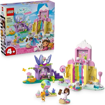 LEGO Gabbys Puppenhaus LEGO® Gabby's Dollhouse 11205 Zuiggebuss-bergen en kittentuin