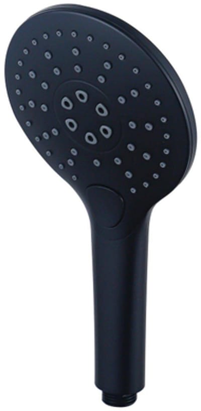 FugaFlow Eccelente Sobrado Badkamer Handdouche - ø12cm - rond - 3 standen - Mat Zwart