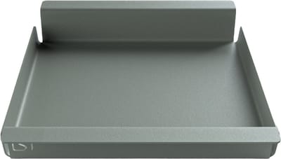 Steellish Dienblad Vierkant - Tray - Aluminium - Mos Groen - 34×28×5cm