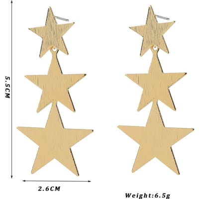 Retro Statement Metalen Lange Hangende Oorbellen voor Vrouwen Europese Irreguliere Geometrie Hanger Oorbellen Feest Punk Twist Sieraden Cadeau beige