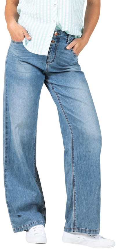 TIMEZONE Dames Jeans Broeken comfort/relaxed Fit Blauw 30W / 32L Volwassenen