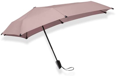 Senz automatic foldable stormparaplu lotus pink