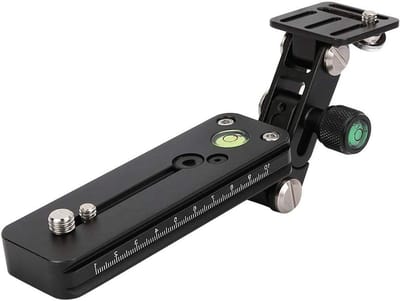 Telephoto Lens Quick Release Plate voor Camera, Ondersteuning voor Lange Focus en Ball Head voor Fotografie en Vogelspotting, F120-38