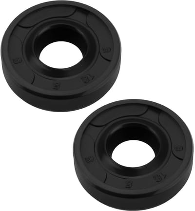 Dailygoods- Oliekeerring 8x18x5mm - 2 Stuks - Nitrilrubber - Compatibel met Milwaukee 2771-20 - Eenvoudige Installatie - Betrouwbare Bescherming - Asafdichting