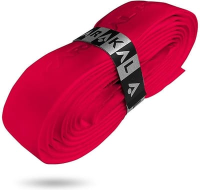 Karakal Pu Super Grip Hockey - Hockey Grip - Basisgrip voor Hockeysticks - Rood - (Zonder Verpakking) - 1 Stuk