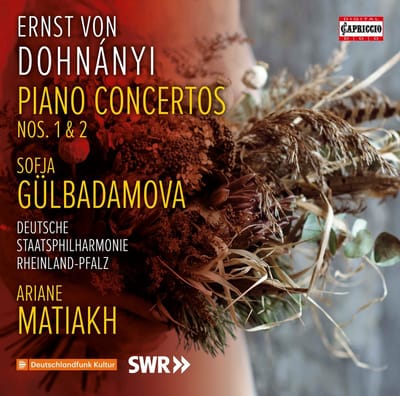 Sofja Gülbadamova, Deutsche Staatsphilharmonie Rheinland-Pfalz, Ariane Matiakh - Dohnányi: Piano Concerto Nos. 1 & 2 (CD)
