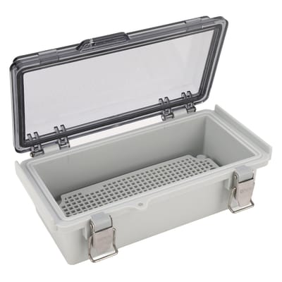 Boîte Électrique Extérieure 7,9x3,9x2,8 Pouces IP67 Étanche Boîte de Jonction Électrique en Plastique avec Couvercle Transparent