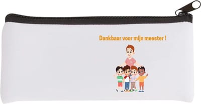 Akyol - dankbaar voor mijn meester Etui - Meester - leraar - verjaardag - cadeautje voor meester - meester artikelen - kado - geschenk - gift - verjaardagscadeau - meesterdag - 20 bij 9 cm