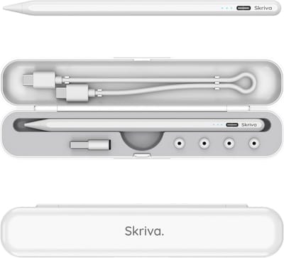Styluspen voor iPad met oplaadklep, USB-C, magnetische aansluiting, handpalmweigering en hoge precisie voor iPad Pro, Air, Mini vanaf 2018
