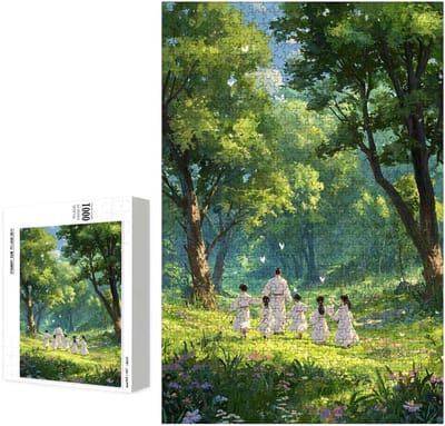 Houten Puzzel - Legpuzzel Volwassenen - Ontspanning Hobby - Lindehouten Stukjes - 70 x 100 cm - Multicolor