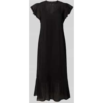 Maxi-jurk met ronde hals