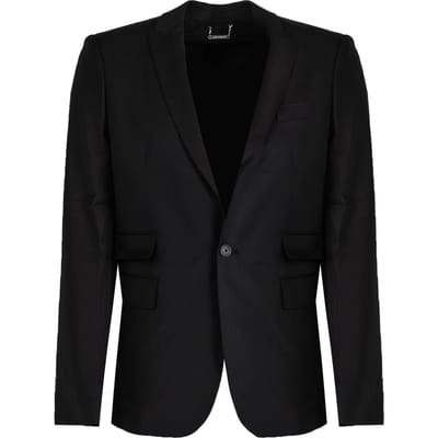 Les Hommes Garnitur Classic City Mannen zwart