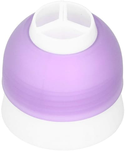 Dailygoods- Spuitzak met Spuitmondjes - Spuitzakken Wegwerp - Taartdecoratie - Spuitzak Herbruikbaar - Pastry Nozzle Koppeling - Kunststof 4,2x4,5cm - Decoratiehulpmiddel