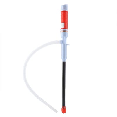 Elektrische Batterij Aangedreven Dieselolie Vloeistoffen Overdrachtspomp Pijp Aquarium Waterpomp(Rood) Red