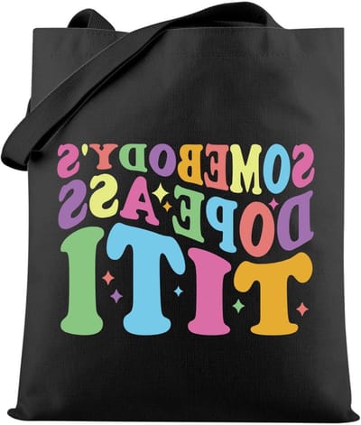 Allecto Plus - Titi Tote Bag als cadeau voor nieuwe tantes - Origineel cadeau voor tantes - Titi om te zijn