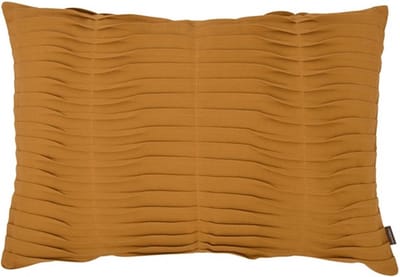 Pleated Mustard Gold Kussen | 40 X 60 | Sierkussen Voor Woonkamer Of Slaapkamer