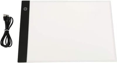 Draagbare LED Tekenplank A3 (5mm) - Instelbaar Licht voor Schetsen, Diamantschilderen en Tekenen