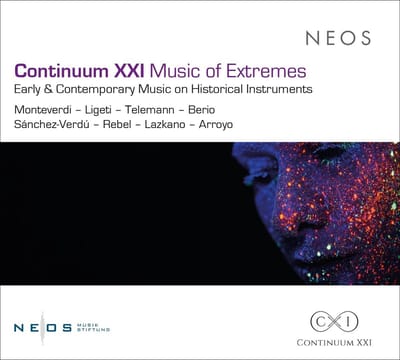 Continuum XXI, Ferdinand Viconcaij & Ziggy Docherty - Continuum XXI Music Of Extremes: Early & Contemporary Music On Historical Instruments (CD)