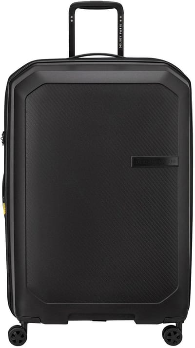 Delsey Anvers Spinner 75 cm - Uitbreidbaar 97/107 liter - 75.5x49x31/34 cm - zwart