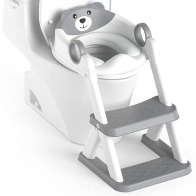 Zindelijkheidstraining Stoel voor Peuters – Toiletverhoger met Splash Bescherming en Antislip Onderaan