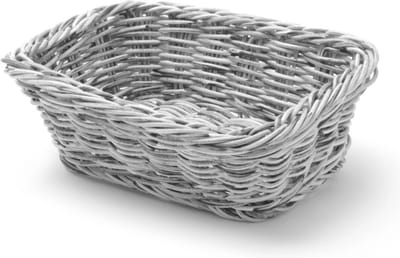 HENDI Lichtgrijze broodmand – polypropyleen – vaatwasserbestendig – 190x130x60 mm