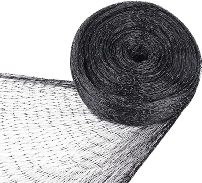 KZQ Vogelbeschermingsnet, 5 x 15 m vogelnet, fijnmazig, tuinnet, vogelbeschermingsnet, fruitboomnet, vogelafweer, bladbeschermingsnet, fruitboomnet voor tuin, balkon of vijver, fruitbomen