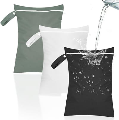 Zwembadpak, 40 x 30 cm, set van 3 stuks, waterdicht, voor badpakken, strandlakens, luiers