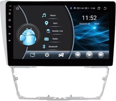 Autoradio met bluetooth - Carplay - Voor Skoda Octavia II (2008-2013) - Geschikt voor Apple en Android - Stereo - Navigatie - Navigatiesysteem auto - 2GB 32GB