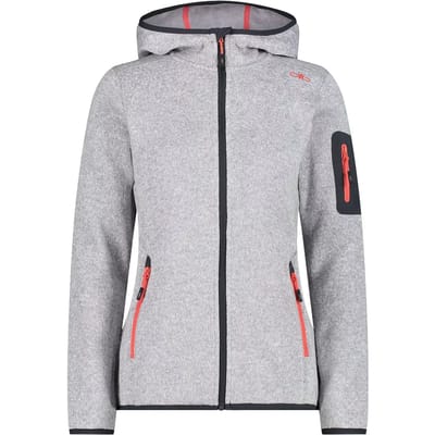 Dames fleece met capuchon CMP