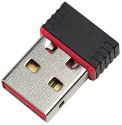 USB WiFi Adapter 150 Mbps – WiFi Dongle WLAN USB – Draadloze Netwerkadapter Ontvanger – Mini USB WiFi Adapter – Voor PC Laptop Windows – 2.4 GHz