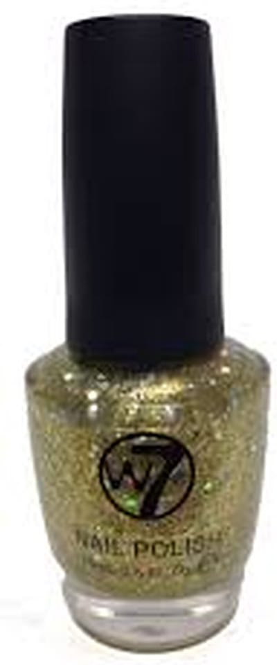 W7 glitter nagellak - 176 Goldie
