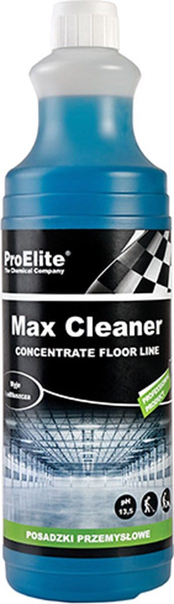 Pro Elite | Professionele vloerreiniger voor sterk vervuilde vloeren en vloerbedekkingen | Concentraat | 1 liter | Interieur schoonmaken | Vloeren | Cleaner | Schoonmaken | Professioneel schoonmaakmiddel | Cleaning | Max cleaner
