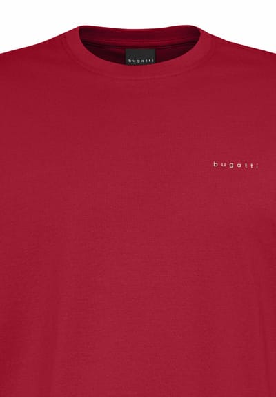 Bugatti Herren T-shirt met moderne pasvorm