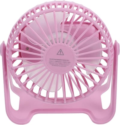 VHV - Bureauventilator - USB mini ventilator voor bureau - USB aansluiting - stille werking - voor kantoor, reizen, thuis en warme zomerdagen
