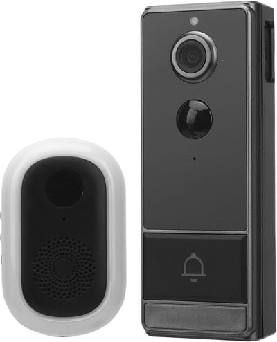 Videodeurbel Camera - Slimme Deurbel - Veiligheid Thuis - Tweeweg Audio - 120 Graden Lens - Zwart