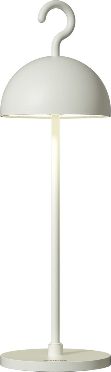 Sompex Tafellamp of hanglamp Hook | Led | Wit- indoor / outdoor / voor binnen en buiten met oplaadkabel USB  - 2700-3000k - kleur in warm of koel wit instelbaar - Design accu(tafel)lamp