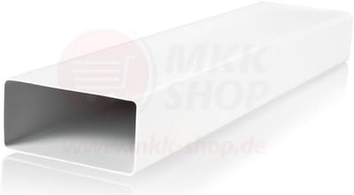 Plat Ventilatiekanaal 55x110mm 1 Meter Rechthoekig Luchtafvoer & Toevoer