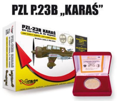 Mirage-Hobby 480002 PZL-23B Karaś 64. Eskadra Liniowa, 6. Pułk Lotniczy