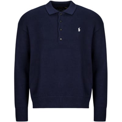 Trui Polo Ralph Lauren PULL FLAG COL POLO EN COTON LIN
