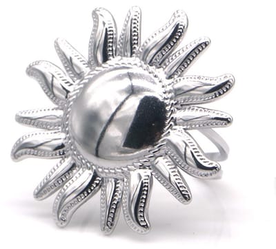 RVS ring zon XL - verstelbaar - goudkleurig
