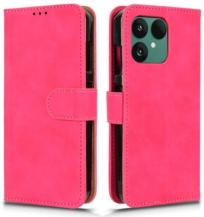 Telestore - Mat roze agenda book case hoesje - telefoonhoesje geschikt voor Fairphone 6 / Fairphone 6+