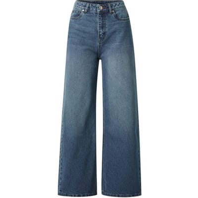ESMARA Dames jeans - Wide leg (Blauw, 36)