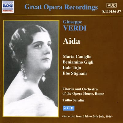 Maria Caniglia - Verdi: Aida (2 CD)